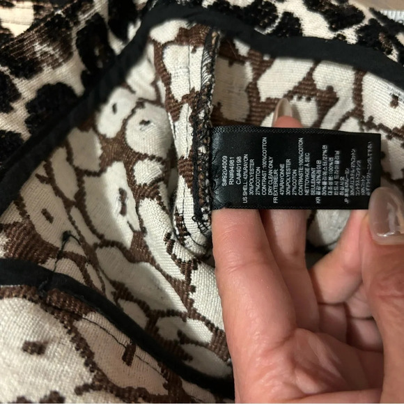 Forever 21 Leopard Print Babydoll Jacket Small. Excellent condition! - Picture 5 of 8